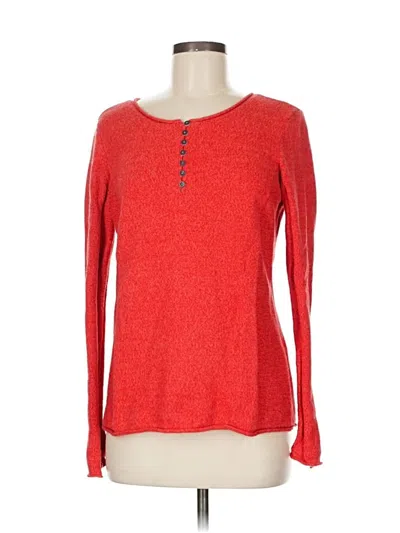 Pre-owned Sundance Pullover Sweater In Red