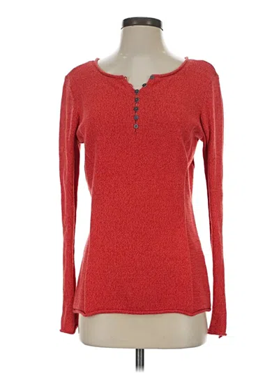 Pre-owned Sundance Pullover Sweater In Red
