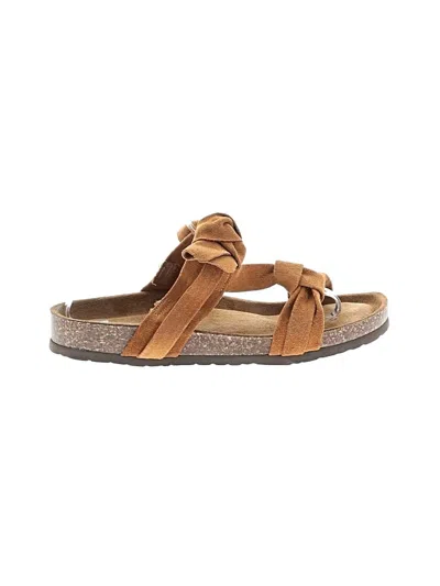 Pre-owned Sundance Sandals In Tan