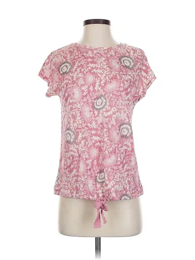 Pre-owned Sundance Short Sleeve T-shirt In Pink