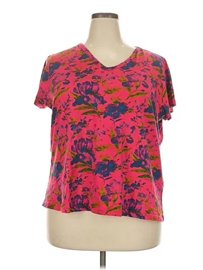 Pre-owned Sundance Short Sleeve T-shirt In Pink