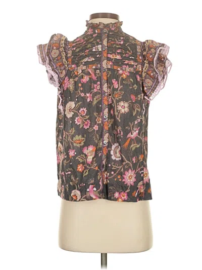 Pre-owned Sundance Sleeveless Blouse In Brown