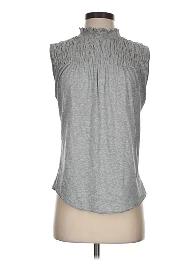 Pre-owned Sundance Sleeveless Blouse In Gray