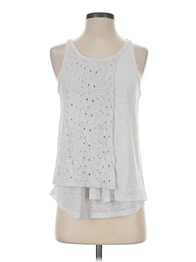 Pre-owned Sundance Sleeveless Top Silver Scoop Neck Tops