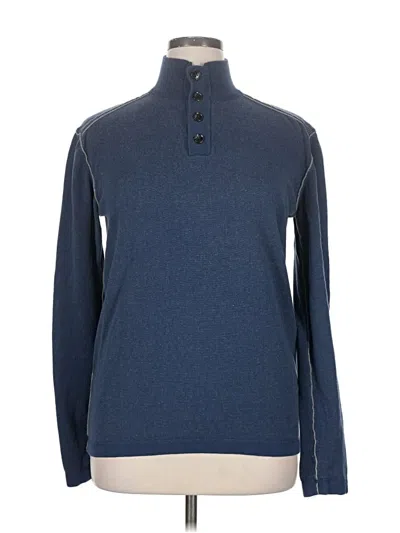 Pre-owned Sundance Turtleneck Sweater In Blue