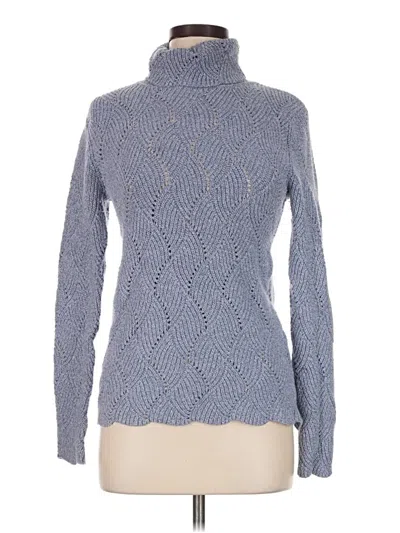Pre-owned Sundance Turtleneck Sweater In Blue