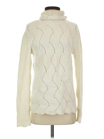 Pre-owned Sundance Turtleneck Sweater In Ivory