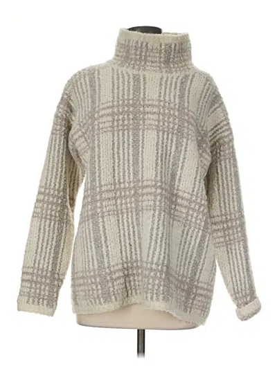 Pre-owned Sundance Turtleneck Sweater In Ivory