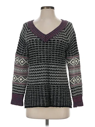 Pre-owned Sundance Wool Pullover Sweater In Purple