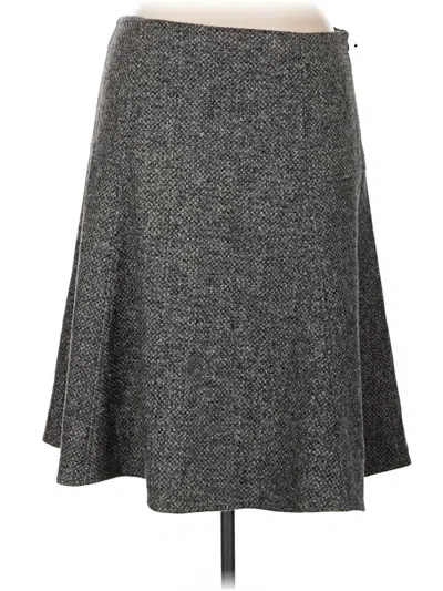 Pre-owned Sundance Wool Skirt In Gray