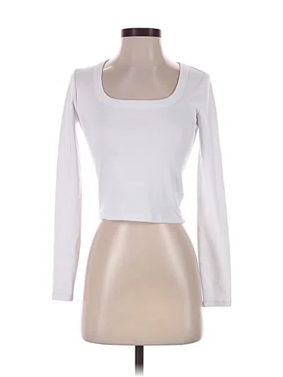 Pre-owned Sunday Best 3/4 Sleeve T-shirt In Ivory