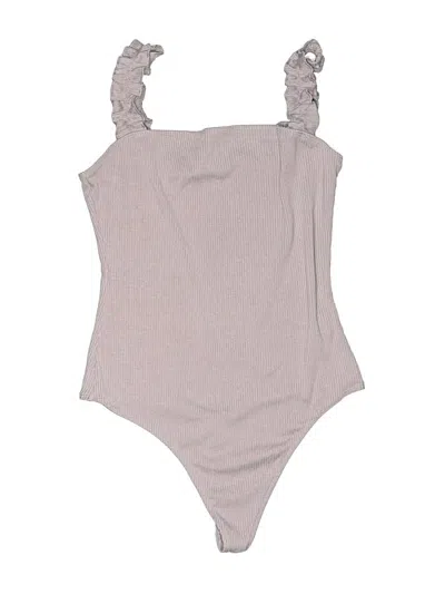 Pre-owned Sunday Best Bodysuit In Gray