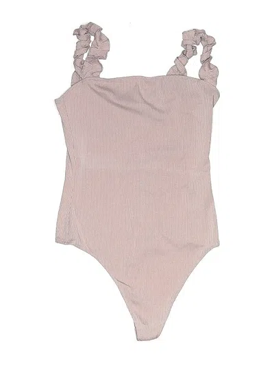 Pre-owned Sunday Best Bodysuit In Pink