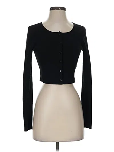 Pre-owned Sunday Best Cardigan Sweater In Black