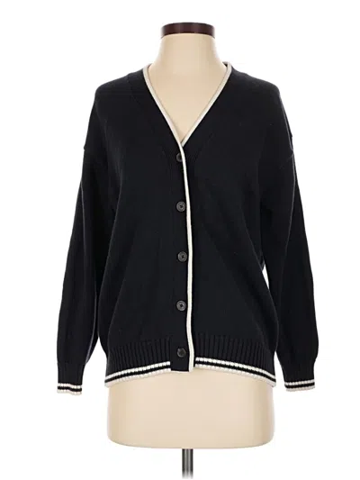 Pre-owned Sunday Best Cardigan Sweater In Black