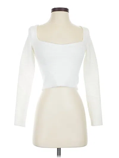Pre-owned Sunday Best Cardigan Sweater In White