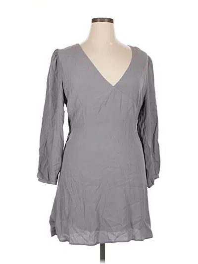 Pre-owned Sunday Best Casual Dress In Gray
