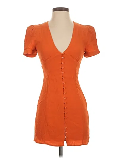 Pre-owned Sunday Best Casual Dress In Orange