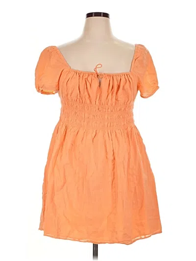 Pre-owned Sunday Best Casual Dress In Orange