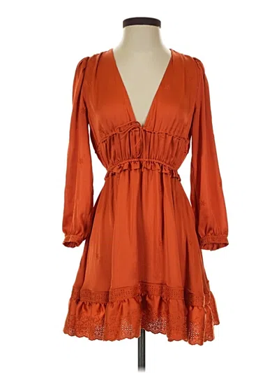 Pre-owned Sunday Best Casual Dress In Orange
