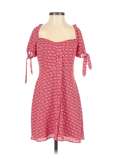 Pre-owned Sunday Best Casual Dress In Red