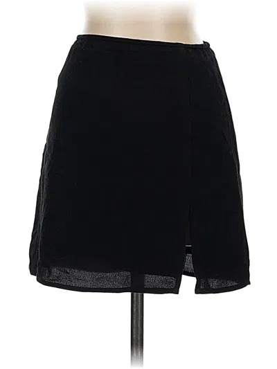 Pre-owned Sunday Best Casual Skirt In Black