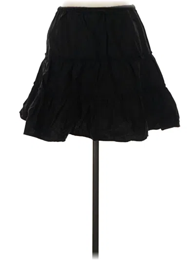 Pre-owned Sunday Best Casual Skirt In Black