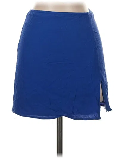 Pre-owned Sunday Best Casual Skirt In Blue