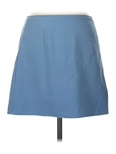 Pre-owned Sunday Best Casual Skirt In Blue