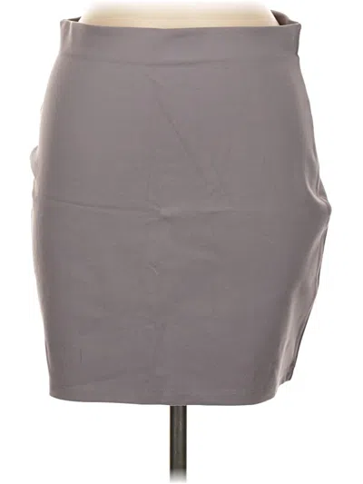 Pre-owned Sunday Best Casual Skirt In Gray