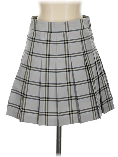 Pre-owned Sunday Best Casual Skirt In Gray