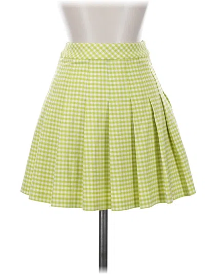 Pre-owned Sunday Best Casual Skirt In Green