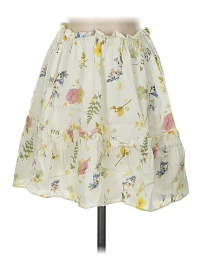 Pre-owned Sunday Best Casual Skirt In Ivory