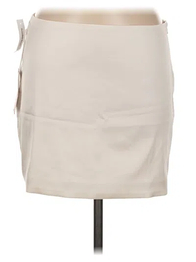 Pre-owned Sunday Best Casual Skirt In Ivory