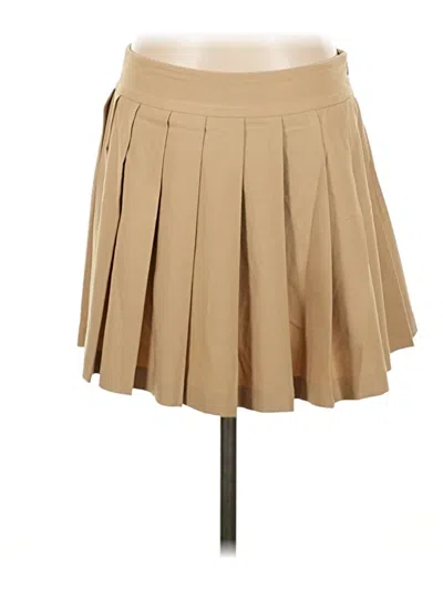 Pre-owned Sunday Best Casual Skirt In Tan
