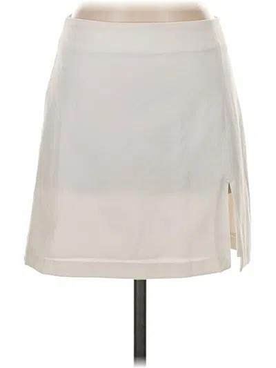 Pre-owned Sunday Best Casual Skirt In White