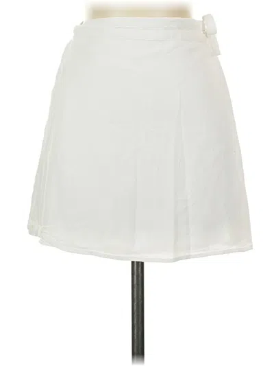 Pre-owned Sunday Best Casual Skirt In White