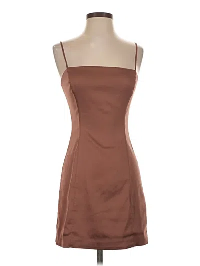 Pre-owned Sunday Best Cocktail Dress In Brown