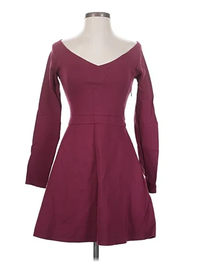 Pre-owned Sunday Best Cocktail Dress In Burgundy