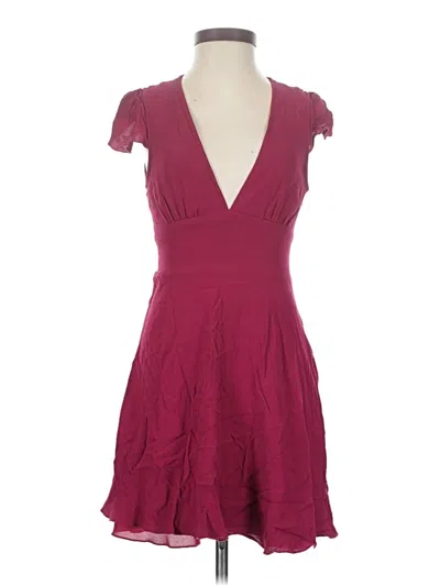 Pre-owned Sunday Best Cocktail Dress In Burgundy