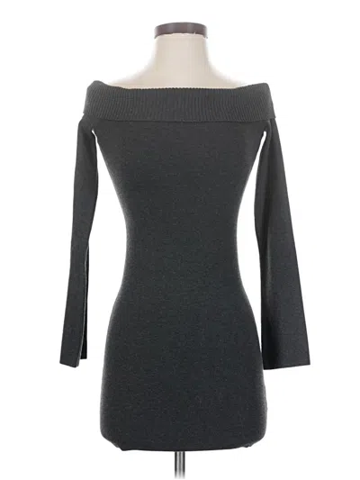Pre-owned Sunday Best Cocktail Dress In Gray