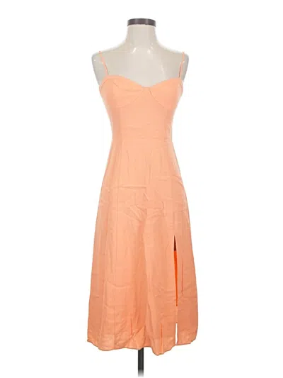 Pre-owned Sunday Best Cocktail Dress In Orange
