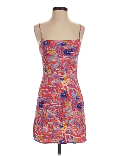 Pre-owned Sunday Best Cocktail Dress In Orange