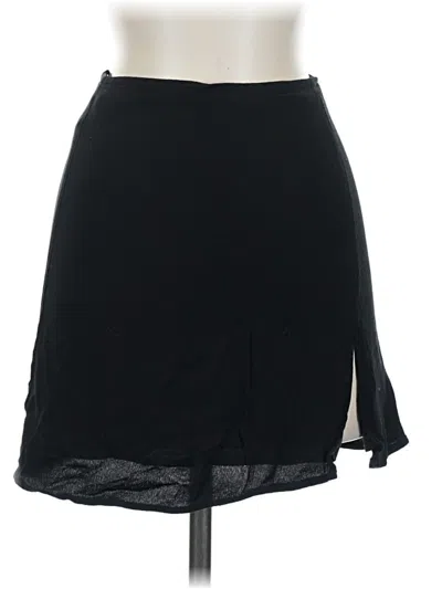 Pre-owned Sunday Best Formal Skirt In Black