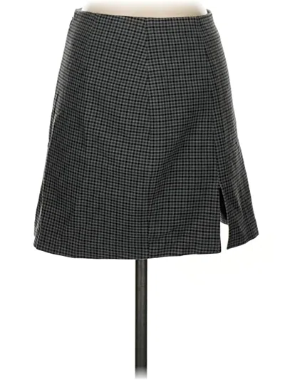 Pre-owned Sunday Best Formal Skirt In Gray