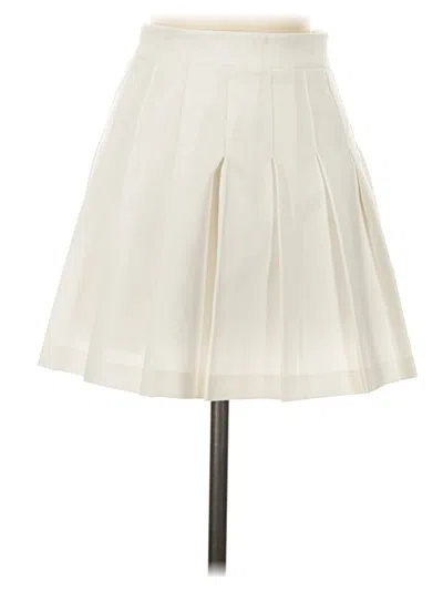 Pre-owned Sunday Best Formal Skirt In Ivory