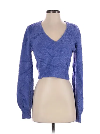 Pre-owned Sunday Best Long Sleeve T-shirt In Blue