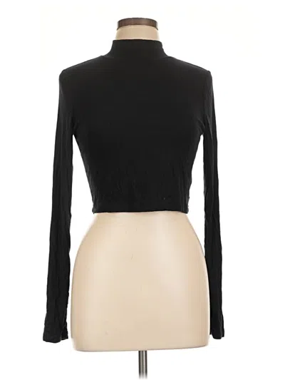 Pre-owned Sunday Best Long Sleeve Turtleneck In Black