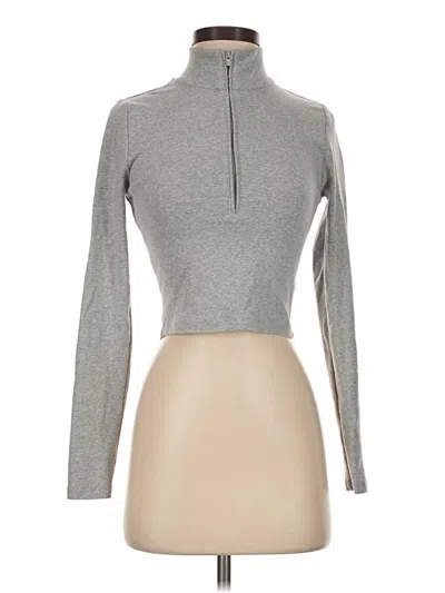 Pre-owned Sunday Best Long Sleeve Turtleneck In Gray