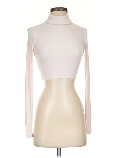 Pre-owned Sunday Best Long Sleeve Turtleneck In White